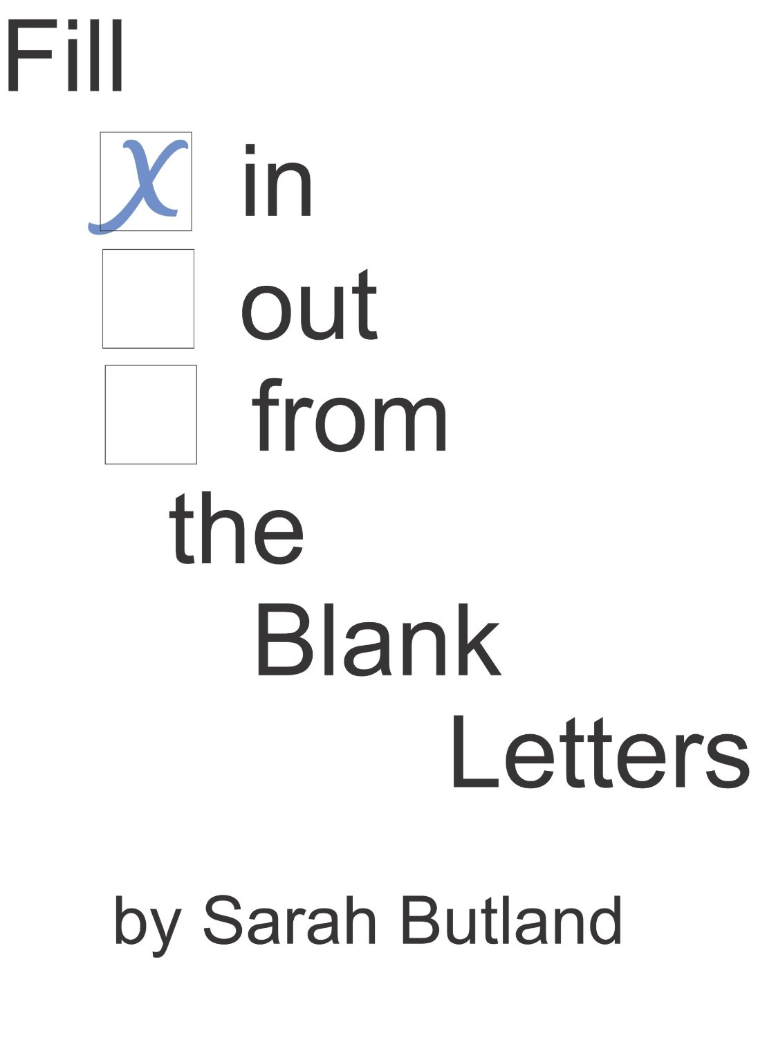 blank letter copy and paste